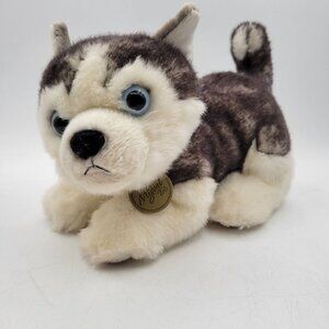 Aurora Miyoni Siberian Husky Puppy Dog Realistic 8" Plush Stuffed Animal